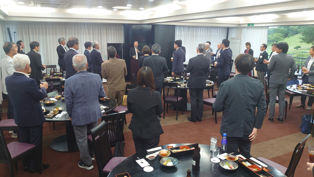 佐々木会頭による乾杯